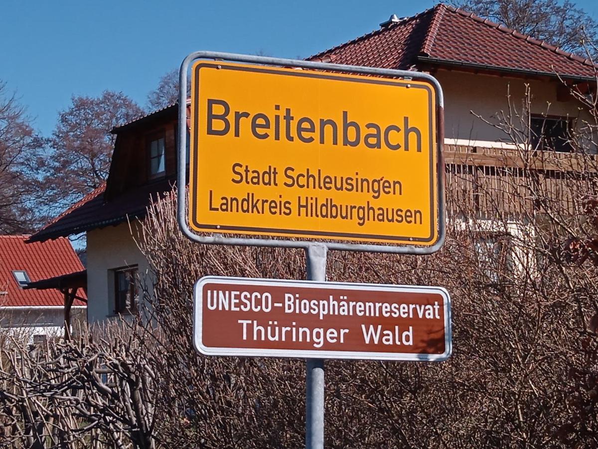 Hotel & Restaurant Zum Adlersberg Schleusingen Bagian luar foto