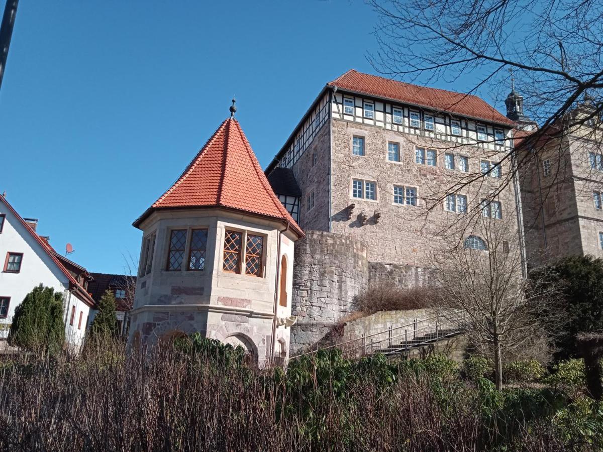 Hotel & Restaurant Zum Adlersberg Schleusingen Bagian luar foto